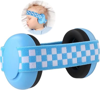 Comfortabele Oorkappen voor Baby's, 25 dB Geluiddemping, Veiligheid en Rust voor Kinderen van 0-36 Maanden, Perfect voor Reizen en Geluidsbescherming