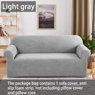 1PC Dikke Bankhoes Elastische Jacquard Bankhoes voor Woonkamer 1/2/3/4 Zits Bankhoes L-vormige Hoekbankhoes 1 Seater 90-140cm