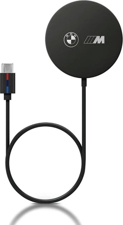 BMW M Draadloos Magnetisch Laadstation (15W) geschikt voor Magsafe - Zwart