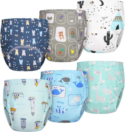 Potty Training Broekjes voor Meisjes en Jongens - Wasbaar, Herbruikbaar en Comfortabel