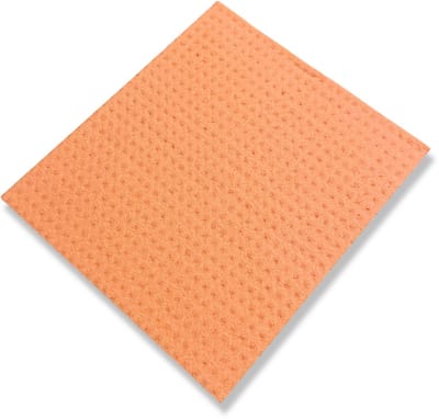 MAUS 40 stuks sponsdoekjes oranje 20 x 18 cm - extreem absorberend - bespaar keukenpapier - duurzaam