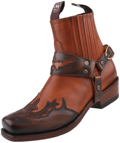 Sendra cowboy enkellaars 7811 bruin