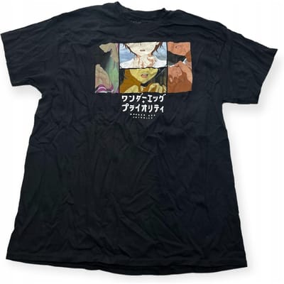 Koszulka T-shirt męski okrągły dekolt SPENCER'S nadruk XL black