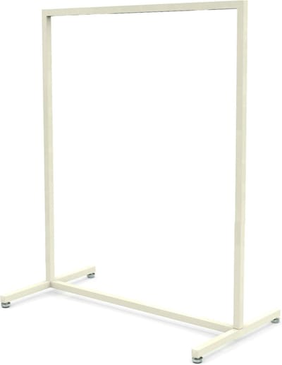 Solo - Kledingrek - Wit - 90 cm breed - Laag Model