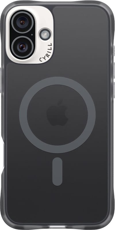 Spigen Hoesje Geschikt voor Apple iPhone 16 - Cyrill Ultra Sheer - Compatibel met MagSafe / Qi2 - Back Cover met Magneet - Grijs