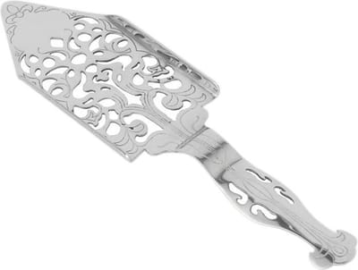 Absint Lepel zilver RVS - Absinthe spoon - Suiker in alcohol laten druppelen