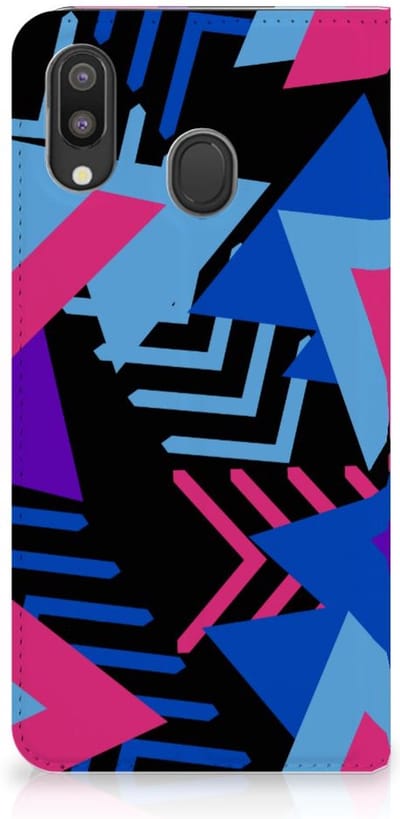Samsung Galaxy M20 Stand Case Funky Triangle