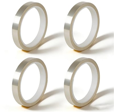 Dailygoods - 4 rollen transparante sublimatie-thermoband, 10 mm x 33 m, hittebestendig plakband, laat geen resten achter, ideaal voor warmteoverdracht in kopjes