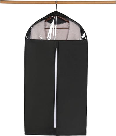 Kledinghoezen Set - Beschermhoezen - Kleding Opbergen - Ademend Materiaal - 5 Stuks - Grijs