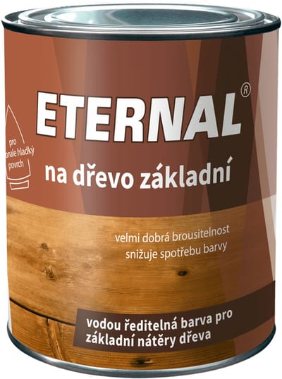 Eternal op hout Primer 0,7 kg, Wit