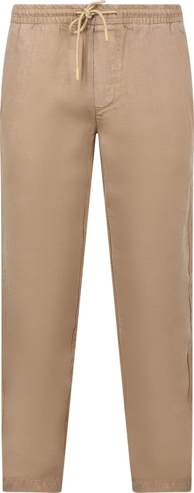 Steppin' Out Chicago Chino broek Linen Sand - Maat M - Heren - Mannen broeken