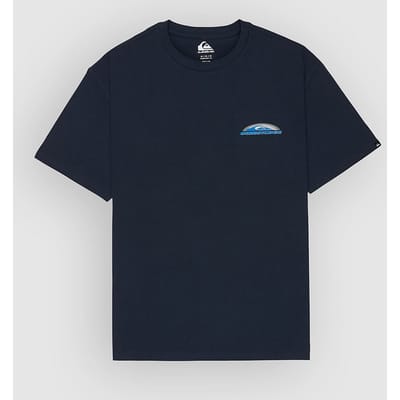 Quiksilver Ev Fade Spectrum T-shirt Met Korte Mouwen Blauw L Man