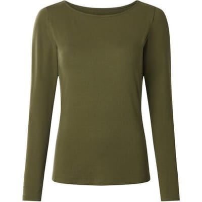 ESMARA Dames longsleeve (groen, XS (32/34))