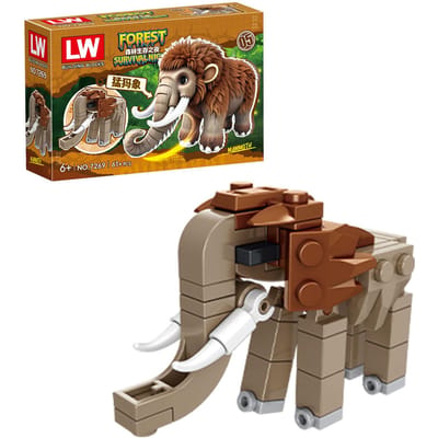 Heet Horror 99 Nachten In Het Bos Hert Blokken Bouwpakket Monster Meisje Jongen Speelgoed Ideaal Voor Kinderen Verjaardag Combinatie Cadeau brown