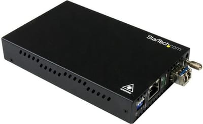 StarTech Gigabit Ethernet koper naar glasvezel media converter - SM LC - 20 km