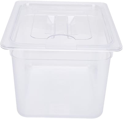 Dailygoods- Sous Vide Container 12L - Slowcooker Container - Voedselopslagcontainer - Temperatuur tot 100°C - Stevig Plastic - Ruim Ontwerp