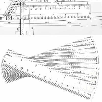 Plastic Liniaal 15cm - Transparant - Met Inch en Metric - Handig voor School en Kantoor - SnelShoppen