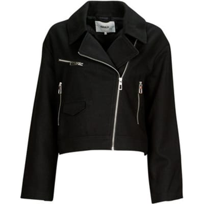 Only  Leren Jas ONLNANCY BIKER JACKET OTW