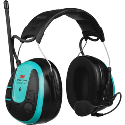 3M WS Alert XP+ Gehoorbeschermer met Bluetooth MultiPoint en FM Radio (SNR 31,5 dB Demping)
