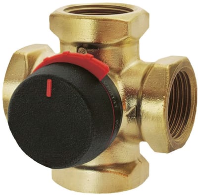 ESBE 4-wegklep VRG141, DN25, Kvs10, Rp1", 11640400
