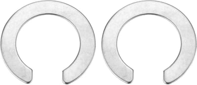 2 sets metalen afdichtingen type C 1,3 inch, bevestigingsschijven, armaturen voor badkamer- en keukenkranen