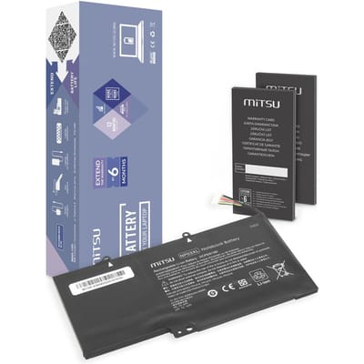 Mitsu - NP03XL Serie - Batterij - HP Pavilion X360 13-A 13-B 15-U - Hoge Capaciteit - Lange Levensduur
