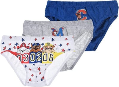 Paw Patrol - 3 Stuks Jongens Onderbroeken - Chase, Rumble & Marshall - 6 - 8 Jaar