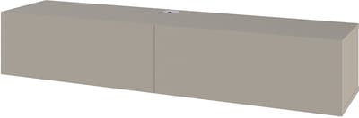 Hocus Picus Zwevend TV Meubel 2 Deuren - Zandsteen - 135x32x25 cm