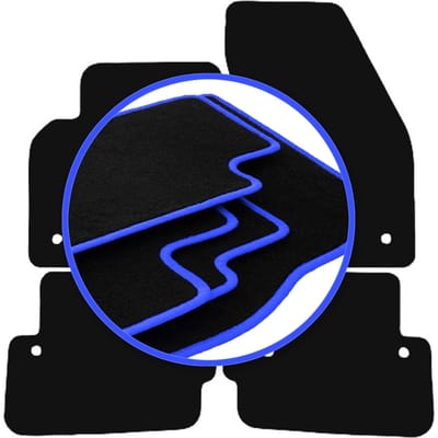 CARLUX-BLUE automatten voor: Volvo C70 II coupé (2005-2013)