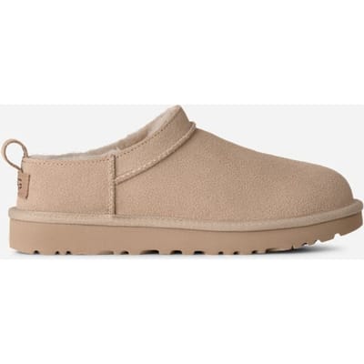 UGG® Classic Micro for Women in Moonlight, Size 10, Suede/Polyester/Leather