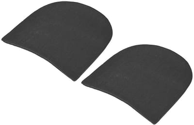 Dailygoody - Reparatie Hielschoen - Antislipzool Pad - Slijtvast Rubber - Zwart - Schoenreparatieaccessoires - Geschikt voor Dames - Zwart