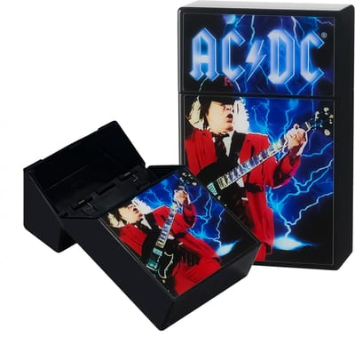 AC/DC Sigarettendoosje Donderrock - Sigaretten Box - Weerbestendig - 20 Sigaretten