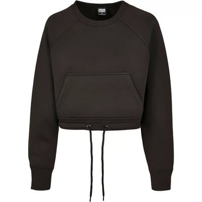Urban Klassiek Oversized T-shirt voor vrouwen oversized crew katoen