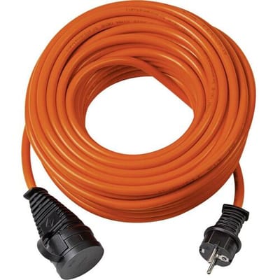 Brennenstuhl 1169970 Stroom Verlengkabel Oranje, Zwart 40 m AT-N05V3V3-F 3G 1,5 mm² UV-bestendig