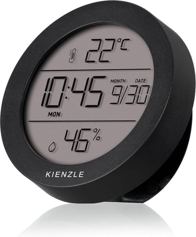 Digitale Thermo-Hygrometer met Klok, Datum en Weekdag - Binnenklimaat Monitor