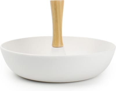 Yong Cobri Serveerschotel Wit - 20 cm breed x 5 cm hoog
