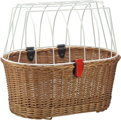 Solacis Hondenfietsmand elektrische fiets - Hondenfietsmand achterop - Honden fietsmand - Hondenfietsmand bagagedrager - Must have voor jouw hond!