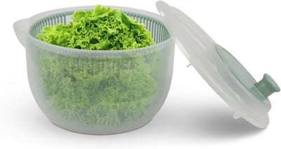 Saladecentrifuge 2,7 liter - BPA-vrij, 3-in-1 Keukengerei voor Verse Salades