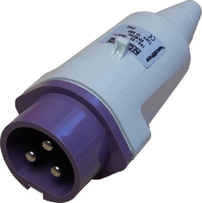 Walther 11290 Norvo 3/32A stekker, 32A 3P 24V 0h IP44