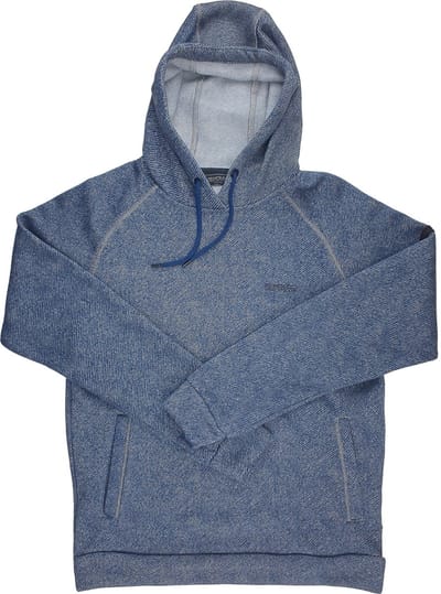 Heren Kassian Hoodie Dark Denim Stripe Marl Maat M