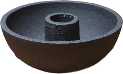 Branded By - Kandelaar - Puck - Zwart - 4,5 cm