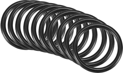 30 mm x 24 mm x 3 mm nitril-rubberen afdichtingen x 10 stuks ronde afdichting voor kraan loodgieterswerk reparatie afdichting verbinding [zwart]