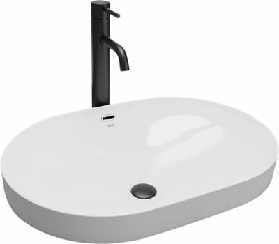 Rea Arleta Inbouwwastafel Wit 61,5x42 cm