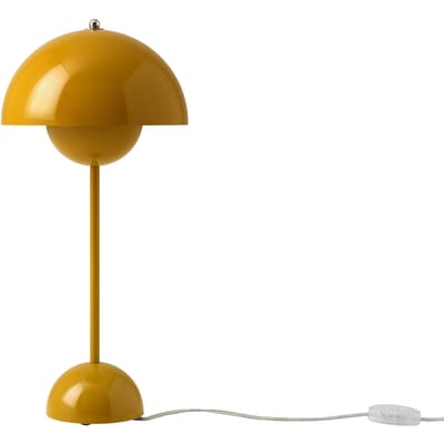&Tradition - FlowerPot VP3 - Tafellamp - mosterdgeel