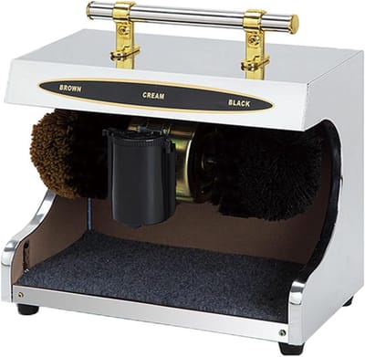 Schoen Polijstmachine - Automatische Schoenpoetser - Snelle Schoen Glans - Automatische Smeer Dispenser - C