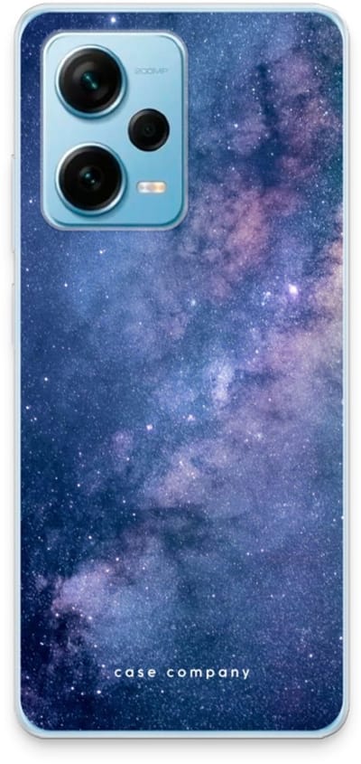 Case Company® - Hoesje geschikt voor Xiaomi Redmi Note 12 Pro Plus hoesje - Nebula - Soft Cover Telefoonhoesje - Bescherming aan alle Kanten en Schermrand