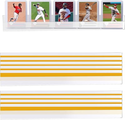 10x Presentatiestandaard voor Honkbaltradingcards - Wandhouder Display voor Sleeved Kaart en Toploader