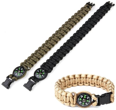 101 Inc Paracord Kompas K2023 9 Inch