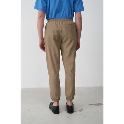American Vintage Zitoun Pant Latte Size: S | Pants Outlet | Heren | Beige