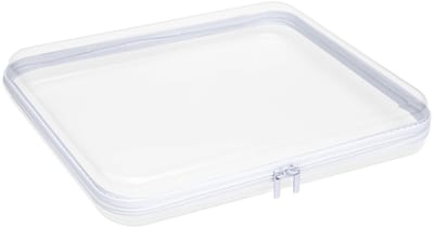 Dailygoods- Toilettas Harde Schaal - Waterdichte Opbergdoos - Transparant - Cosmetica/Puzzels - Hoogwaardig PET - 35 x 30 x 5 cm